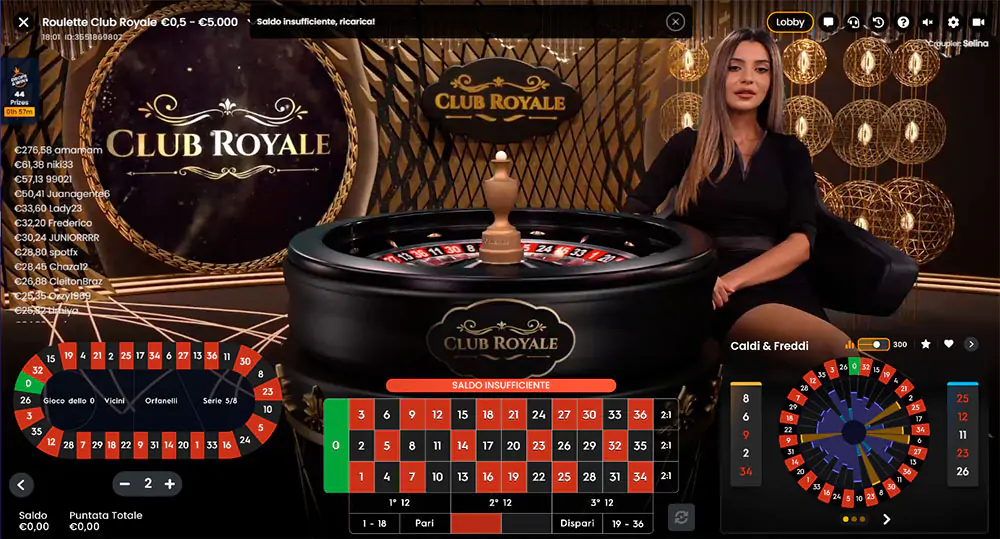 Casinò Mr Pacho dal vivo